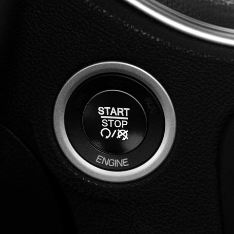 Alloy Engine Start Stop Push Button Cover For Dodge Charger Challenger 2010-2022