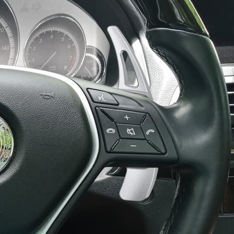 Alloy Paddle Shifter Extension Accessories For Mercedes Benz C E GLA CLA Class