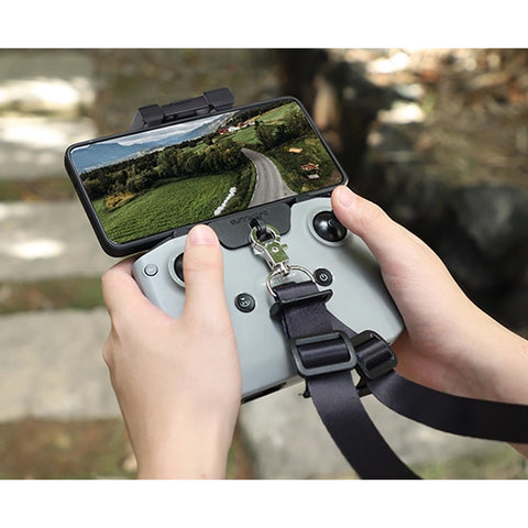 x xotic tech No Disassembly Tablet Holder Compatible with RC-N1/RC-N2/RC-N3 Controller of DJI Flip/Neo/Mini 4K/ 2 SE/Air 3/ Mini 3/4 Pro, Foldable Smartphone Ipad Stand Mount Holder Bracket Lanyard