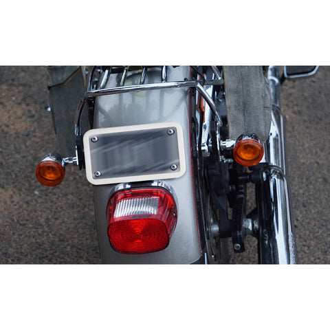 x xotic tech Motorcycle Silicone License Plate Frames, Motorbike License Plate Holder, Rust Proof, Rattle Proof, Weather Proof