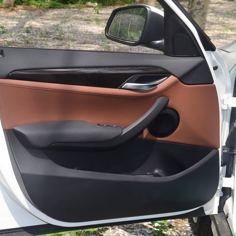 Xotic Tech Door Handle Cover Replacement Front Left + Right Side Inner Door Grab Handle Cover Armrest Bracket Compatible with BMW X1 E84 2008-2015