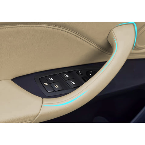 Xotic Tech Door Handle Outer Cover, Side Inner Door Handle Cover Replacement Compatible with BMW X1 F48 2016-2022 X2 F39 2018-2023