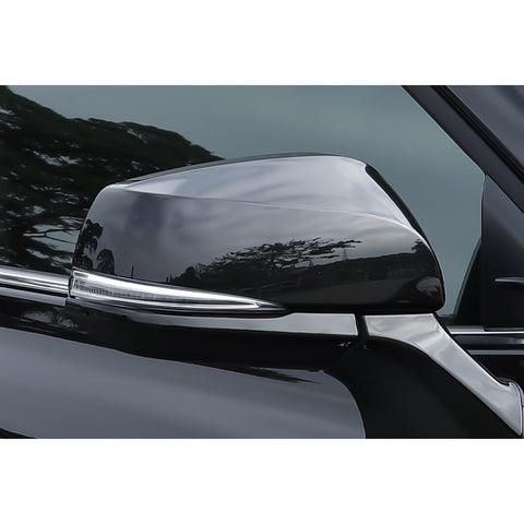 x xotic tech Carbon Fiber Style Rearview Mirror Cover Trim Molding Compatible with Toyota Highlander 2020+, Grand Highlander 2024+, RAV4 2019+, RAV4 Prime 2021+ ABS Car Decoration Exterior Accessories