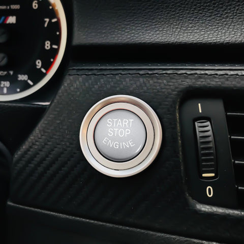 Red Start Stop Engine Button Switch Cover Trim for BMW X1 X3 X5 X6 E70 E71 E72 E90 E91 E92 E93 E60 E83 E84 320 520 525 328i 335i 330i