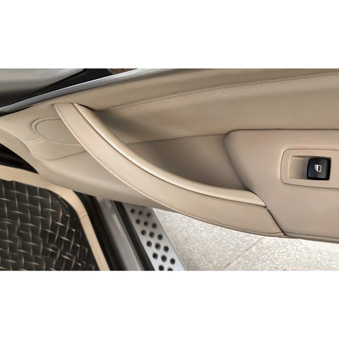 Xotic Tech Door Pull Handle Cover Compatible with BMW X5 Series E70/E70 LCI 2008-2013, BMW X6 Series E71/E72 2008-2014, Inner Rear Side Door Handle Protective Cover Accessories (2pcs)