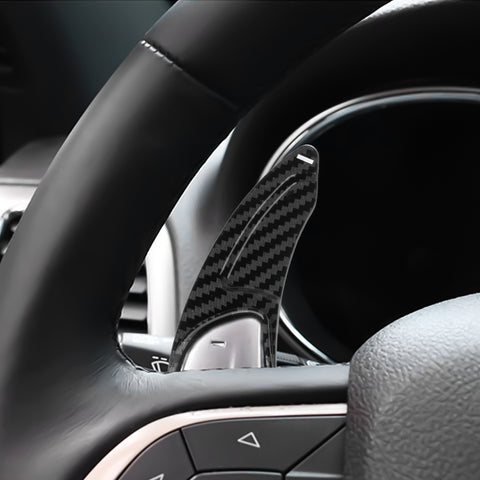 Carbon Fiber ABS Paddle Shifter Extension For Dodge Charger Challenger 2015-2021