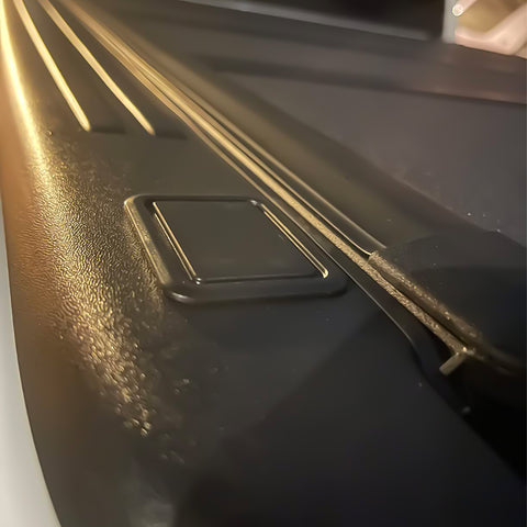 2pcs Rear Truck Tonneau Bed Rail Stake Pocket Covers Dodge Ram 1500 2500 2019-up