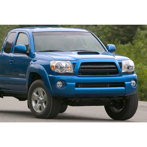 Front Bumper Grille Headlight Filler Trim Panels Fit For Toyota Tacoma 2005-2011