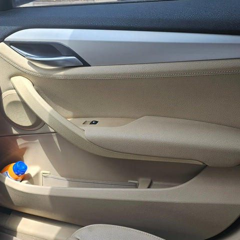 Xotic Tech Door Handle Cover Replacement Front Left + Right Side Inner Door Grab Handle Cover Armrest Bracket Compatible with BMW X1 E84 2008-2015