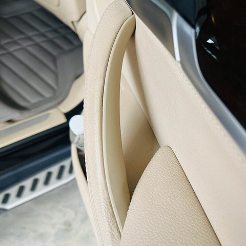 x xotic tech Door Pull Handle Cover Compatible with BMW X5 Series E70/E70 LCI 2008-2013, BMW X6 Series E71/E72 2008-2014, Inner Passenger Right Side Door Handle Protective Cover