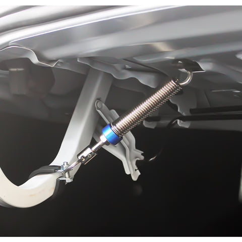 Flexible Adjustable Automatic Open Car Trunk Tail Boot Lid Lifting Spring Device Vehicle Auto Part Metal Silver Red 6''-9'' Fit Cars Without Hydraulic Rod Lifting Device