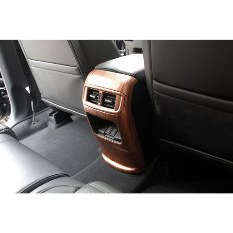For Honda CR-V 2017-2022 Peach Wood Grain Rear AC Vent Molding Cover Decor
