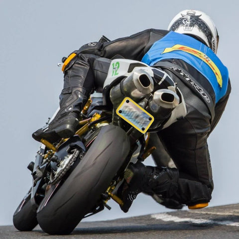 x xotic tech Motorcycle Silicone License Plate Frames, Motorbike License Plate Holder, Rust Proof, Rattle Proof, Weather Proof