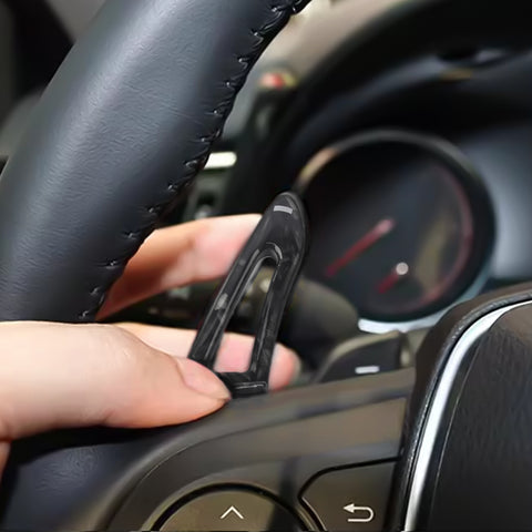 Forged Pattern Steering Wheel Paddle Shifter Extension For Toyota Camry 2018-up