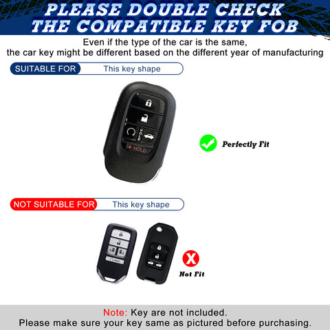 x xotic tech Mech Style Heavy Metal Key Fob Cover Compatible with Honda Civic, Accord, CR-V, HR-V, Pilot 2022–2026, Zinc Alloy Key Case Protector Shell Keychain