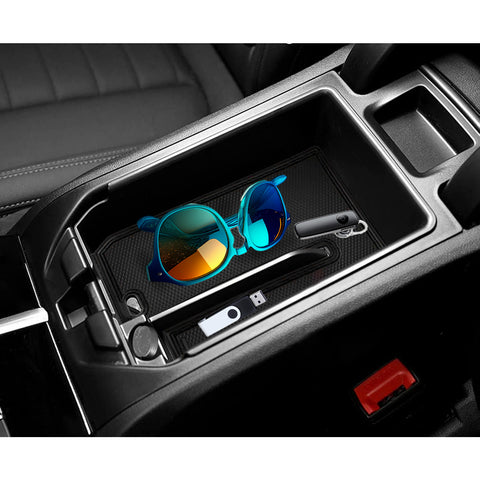 Xotic Tech Center Console Organizer Tray Compatible with BMW X3 G01 2018-2024, X4 G02 2019-2024 Center Armrest Storage Box Insert Secondary Tray Accessories