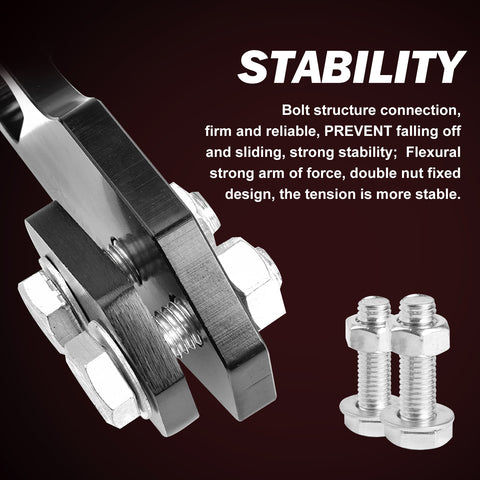 Xotic Tech Auto Aluminum JDM Rear Tow Hook Kit Racing Style Trailer Towing Ring Decoration Car Accessories , Universal Fit Car , Truck , SUV , Most Vehicles (Silver)