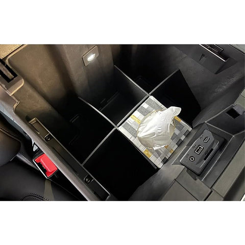Center Console Organizer Divider Compatible with Chevy Silverado 1500 or GMC Sierra 1500 2019-2022, Chevy Silverado or GMC Sierra 2500/3500HD 2020-2023 (Full Console w/Bucket Seats ONLY)