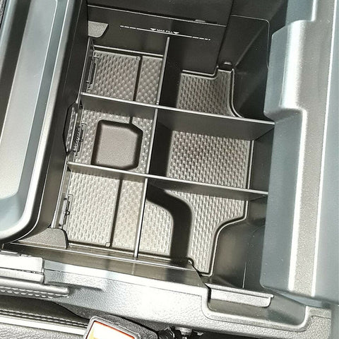 Rear Lower Center Console Organizer Divider Compatible with Dodge RAM 1500 2500 3500 2019-2023 (NOT for Classic, Longhorn, Limited, TRX)