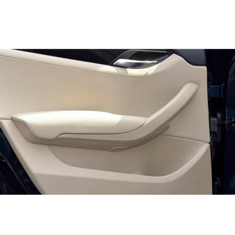 Xotic Tech Door Handle Cover Replacement Front Left + Right Side Inner Door Grab Handle Cover Armrest Bracket Compatible with BMW X1 E84 2008-2015