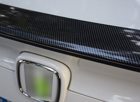 For Honda Civic 2016-2020 4DR JDM Style Carbon Fiber Rear Trunk Lip Wing Spoiler