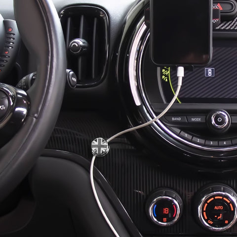 x xotic tech Hanger Stick on Car Dashboard Hook Holder Sticky Wall for Mask Key Fob USB Earphone Cable Sunglasses Compatible with Mini Cooper Accessories Universal (2 Pack, Union Jack Flag)