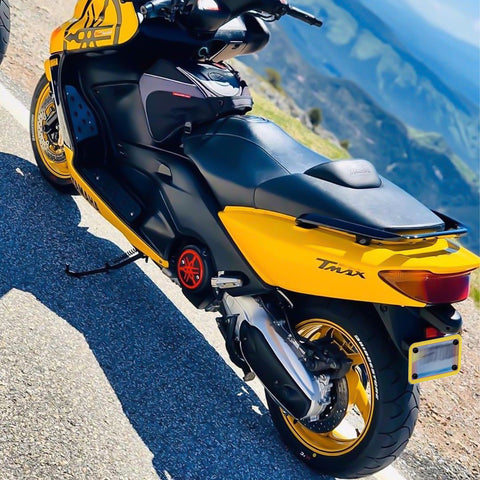 x xotic tech Motorcycle Silicone License Plate Frames, Motorbike License Plate Holder, Rust Proof, Rattle Proof, Weather Proof