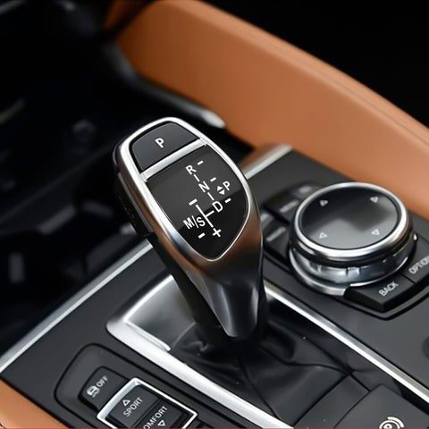 Interior Shift Knob Panel Gear Button Cover Decal For BMW 1 3 5 Series X1 X3 X6