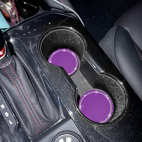 2.75 Inch Silicone Bling Car Cup Holder Insert Coaster Auto Interior Accessories