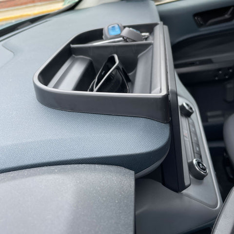 Car Behind Dashboard Screen Storage Organizer Tray For Ford Maverick 2022 2023 2024
