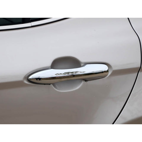 4pcs Chrome Side Door Handle Overlay Cover Trim For Toyota Camry Corolla Avalon