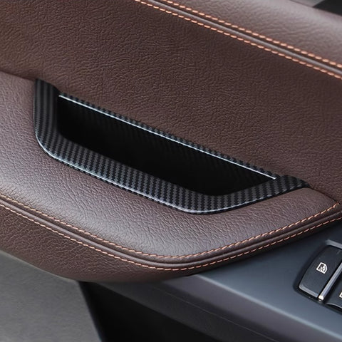 Xotic Tech Car Inner Door Armrest Cover, Front Left Driver Side Door Armrest Handle Pull Trim Storage Container Box Compatible with BMW X3 F25 2010-2016, BMW X4 F26 2014-2017