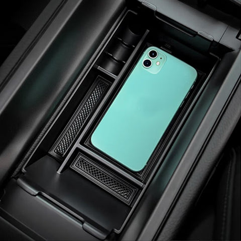 Central Armrest Box Insert Storage Organizer For Mercedes-Benz C-Class 2022-up