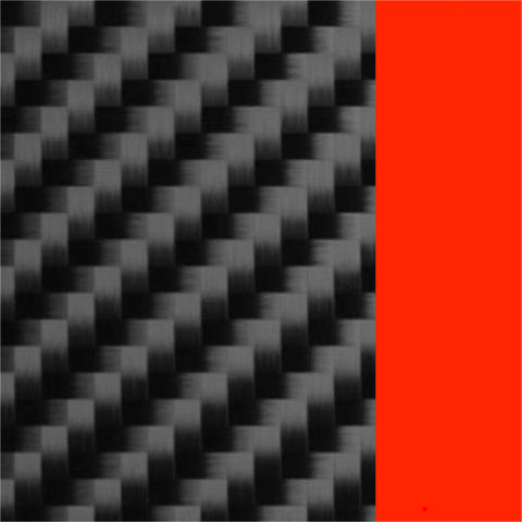 Carbon Fiber Black & Red Auto Gear Shift Knob Trim For Toyota Highlander 2020-UP