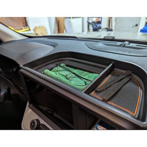 Car Behind Dashboard Screen Storage Organizer Tray For Ford Maverick 2022 2023 2024