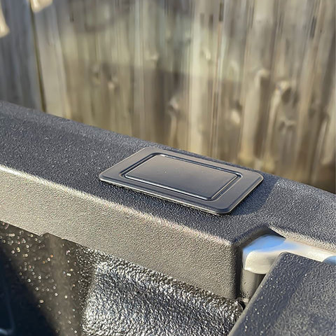 2pcs Rear Truck Tonneau Bed Rail Stake Pocket Covers Dodge Ram 1500 2500 2019-up