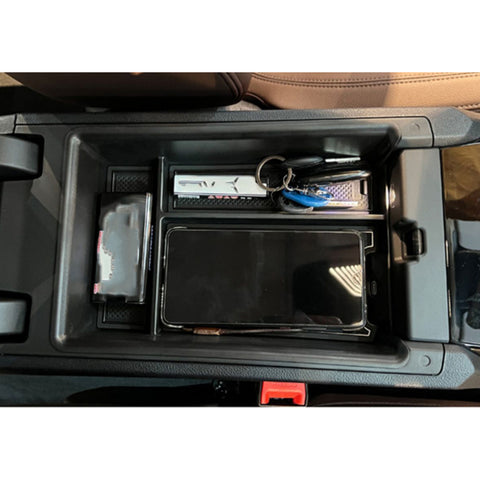 Xotic Tech Center Console Organizer Compatible with BMW 3 Series G20 2019-2024 4 Series G22 i4 G26 2021-2024 Console Armrest Storage Box Tray Accessories