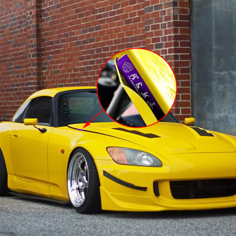 Red / Gold / Blue / Black / Neo / Silver Hood Spacer Riser Kit for Honda Civic Acura Integra, Aluminum Alloy Billet Car Hood Vent Spacer Riser Modification Set