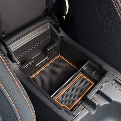 Armrest Secondary Upper Storage Organizer For Subaru Crosstrek Impreza 2018-2023