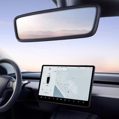 Center Console Screen Edge Frame Armrest Cover Kit For Tesla Model 3 Y 25+