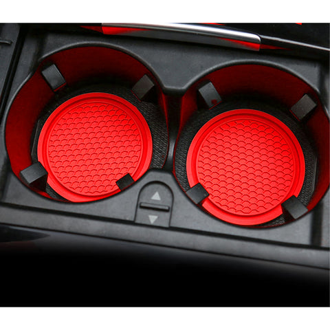 Front Center Console Insert Dual Water Cup Holder For Honda Civic 2016-2021