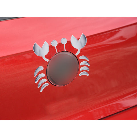 1pc x 3D Silver Chrome Devil Demon Sticker Decal Auto Car Emblem Decal Decoration