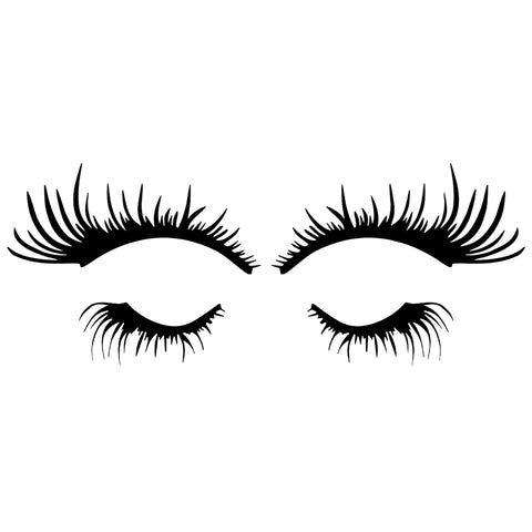 Xotic Tech CarLashes Car Headlight Eyelashes Stickers Fashion Fake Cute Decal Universal for Car Truck Headlamp Headlight