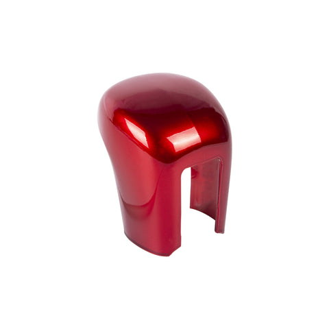 Glossy Red Inner Gear Shift Knob Cover Trim For Honda Civic 10th Gen 2016-2021