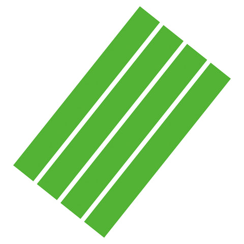 Blue Roll Front Hood Hash Mark Fender Racing Rally Stripes Sticker Vinyl Decal