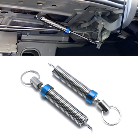 Flexible Adjustable Automatic Open Car Trunk Tail Boot Lid Lifting Spring Device Vehicle Auto Part Metal Silver Red 6''-9'' Fit Cars Without Hydraulic Rod Lifting Device