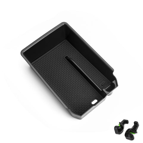 Xotic Tech Center Console Organizer Tray Compatible with BMW X3 G01 2018-2024, X4 G02 2019-2024 Center Armrest Storage Box Insert Secondary Tray Accessories