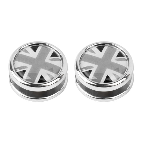 x xotic tech Hanger Stick on Car Dashboard Hook Holder Sticky Wall for Mask Key Fob USB Earphone Cable Sunglasses Compatible with Mini Cooper Accessories Universal (2 Pack, Union Jack Flag)