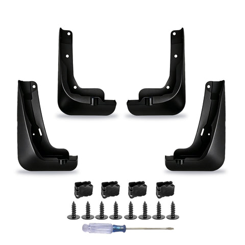 x xotic tech Mud Flaps Splash Guard Compatible with Toyota RAV4 2026 2027, Front & Rear Mudguards Fender Protector Set w/Hardware Car Accessories(4PCS)