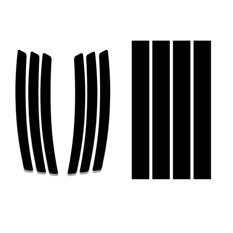 Racing Style Side Vent Fender Stripes Decal Cover For Chevrolet Camaro 2010-15